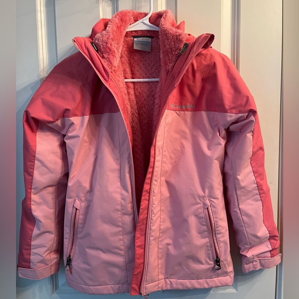 Columbia Bugaboo II Waterproof 3-in-1 Fleece Jacket Medium (10-12)